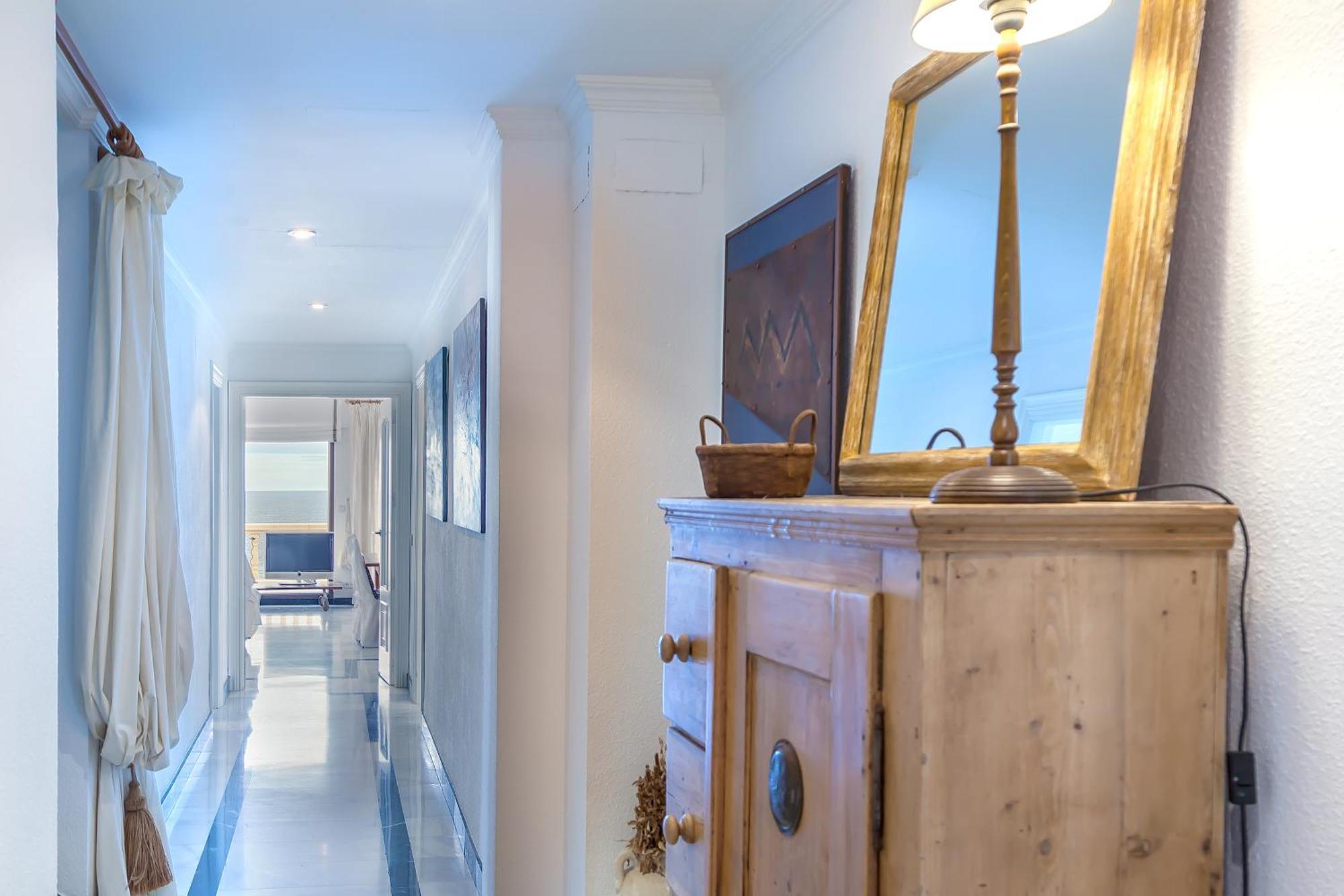 Mar-Beach Front Apartment In Jávea Eksteriør billede