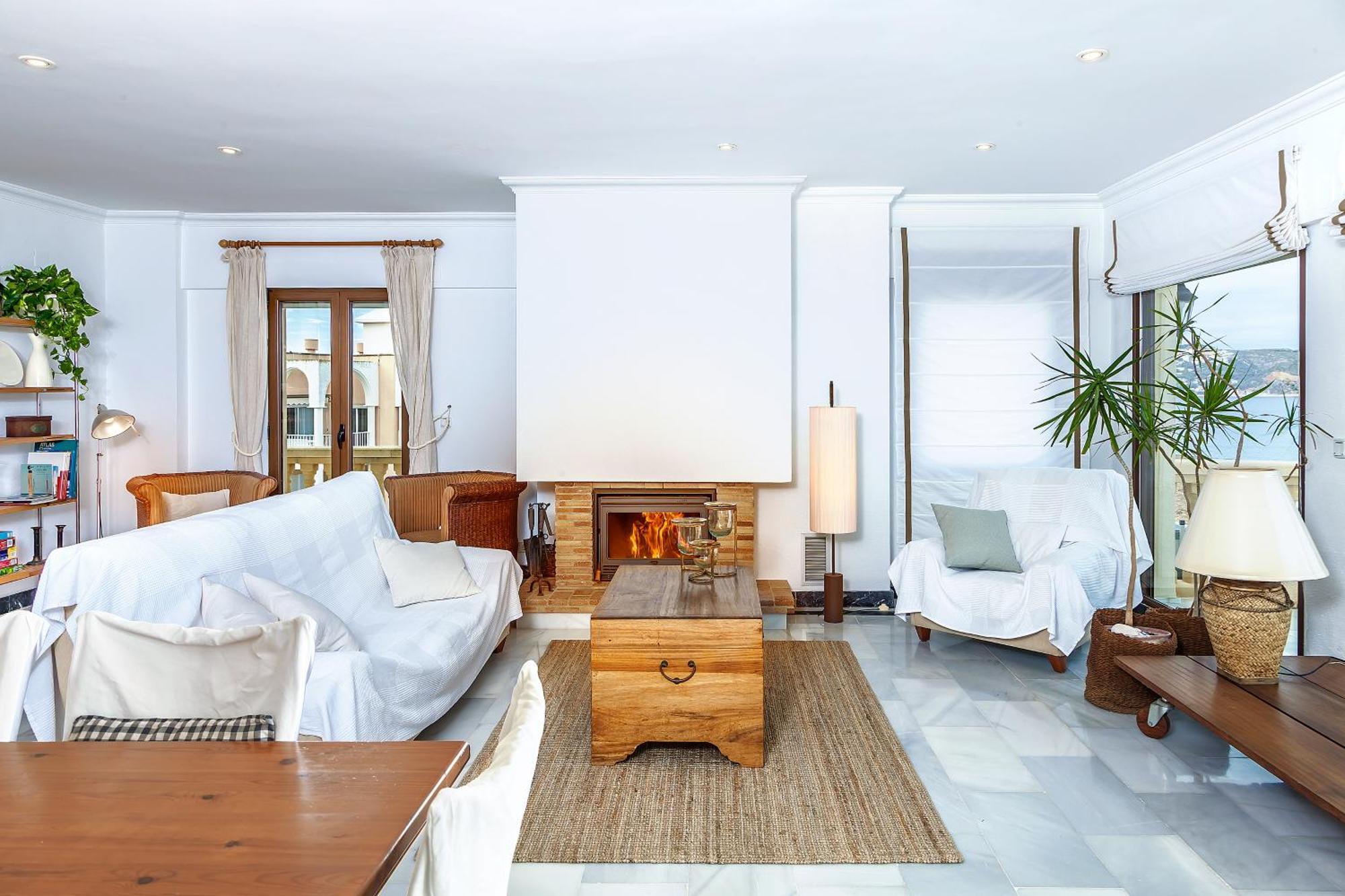 Mar-Beach Front Apartment In Jávea Eksteriør billede