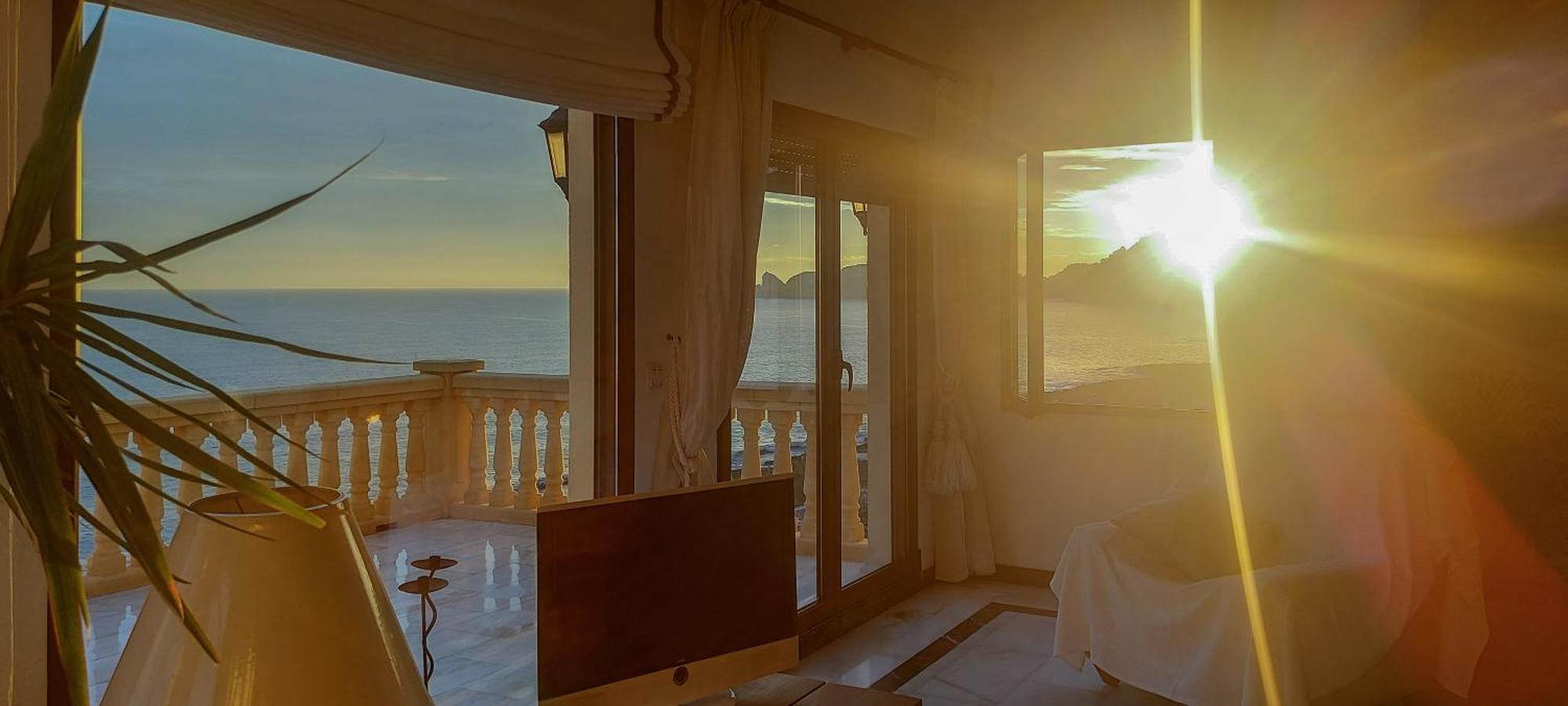 Mar-Beach Front Apartment In Jávea Eksteriør billede