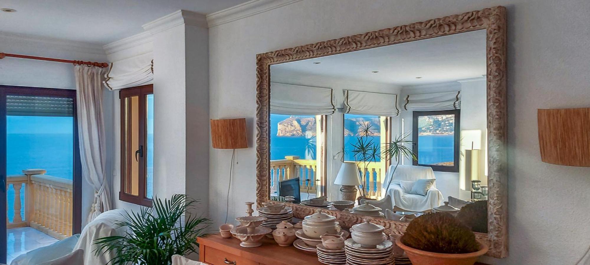Mar-Beach Front Apartment In Jávea Eksteriør billede