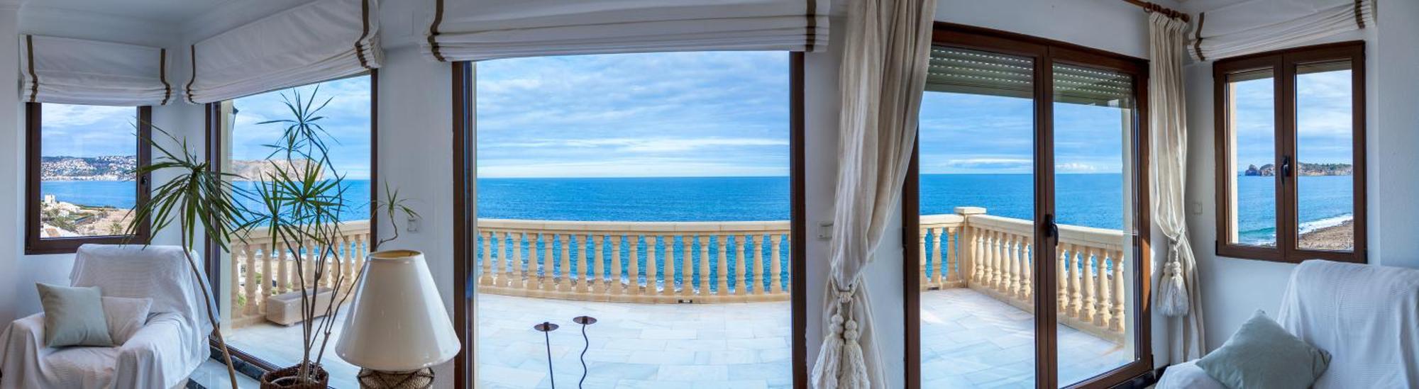 Mar-Beach Front Apartment In Jávea Eksteriør billede