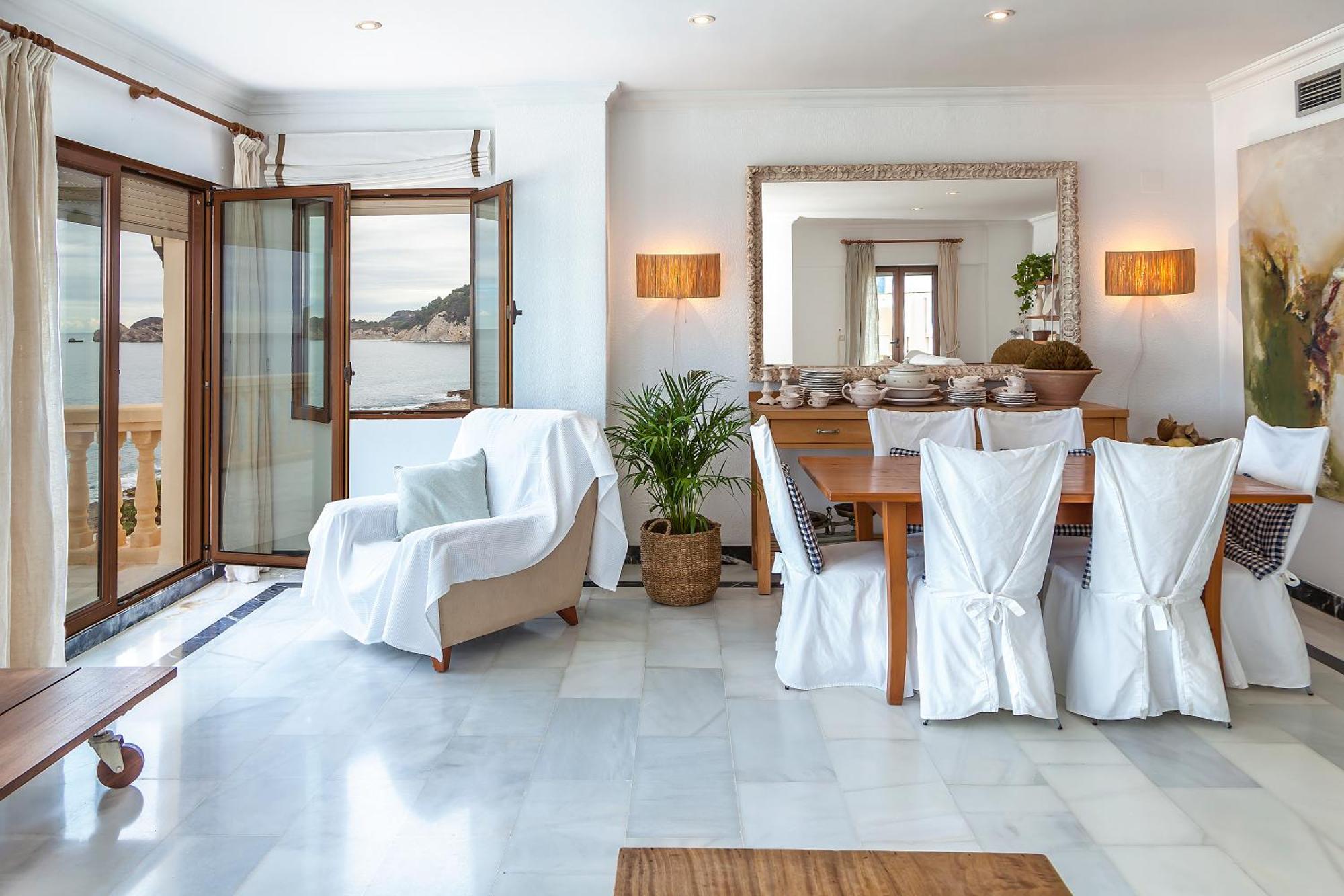 Mar-Beach Front Apartment In Jávea Eksteriør billede
