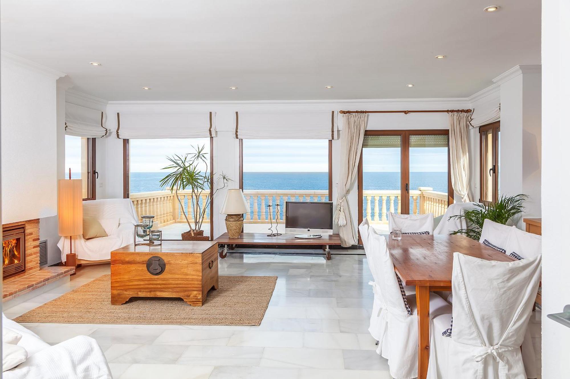 Mar-Beach Front Apartment In Jávea Eksteriør billede
